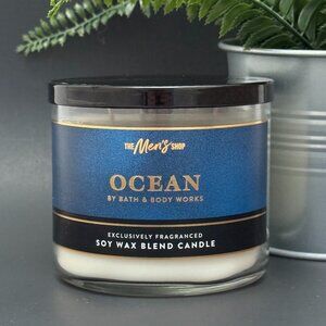 BBW Ocean Bath & Body Works 3 Wick Candle